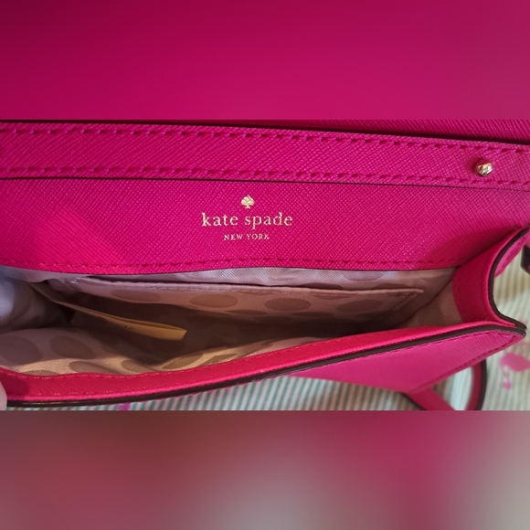 NWOT Kate Spade Cedar Street Magnolia Pink Convertible Crossbody Clutch Purse - Picture 8 of 10